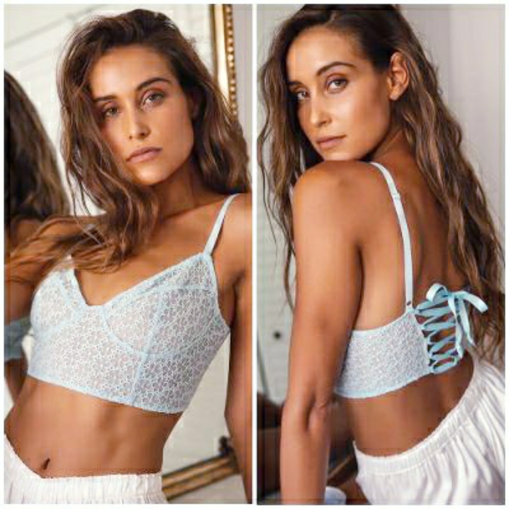 FREE PEOPLE Lele Atmosphere Longline Bralette